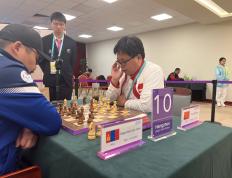 杭州亚残运会 | 中国队获亚残运会国际象棋首胜会