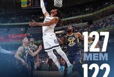 NBA季前赛：灰熊127-122加时胜印第安纳步行者,小杰克逊18分,马瑟林18分