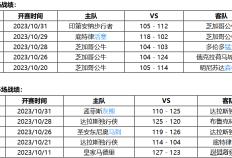 11月02日 NBA常规赛赛事前瞻分析之：公牛对阵独行侠