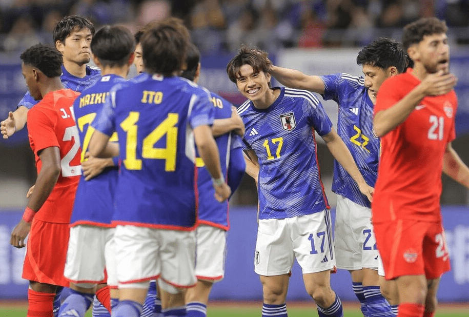 4-1！4-0！日本韩国双双取胜，剑指2026世界杯，中国男足尴尬了