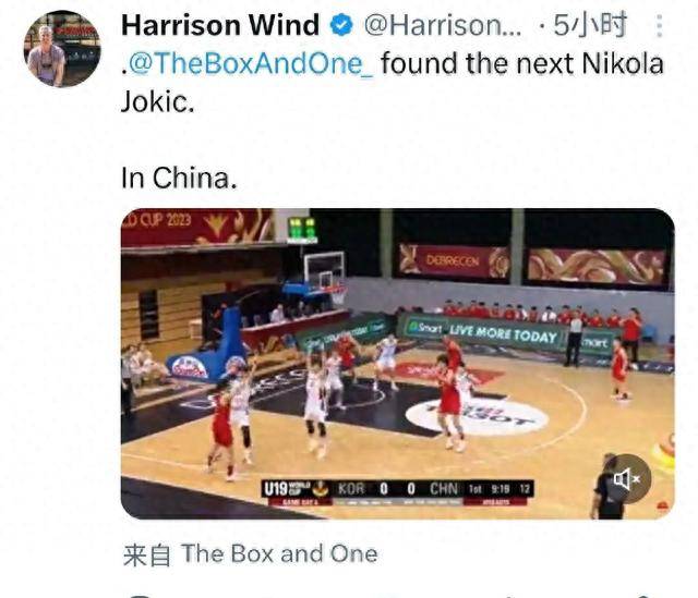 疯狂惊艳！他的首秀刷新纪录，NBA球队瞄准中国内线