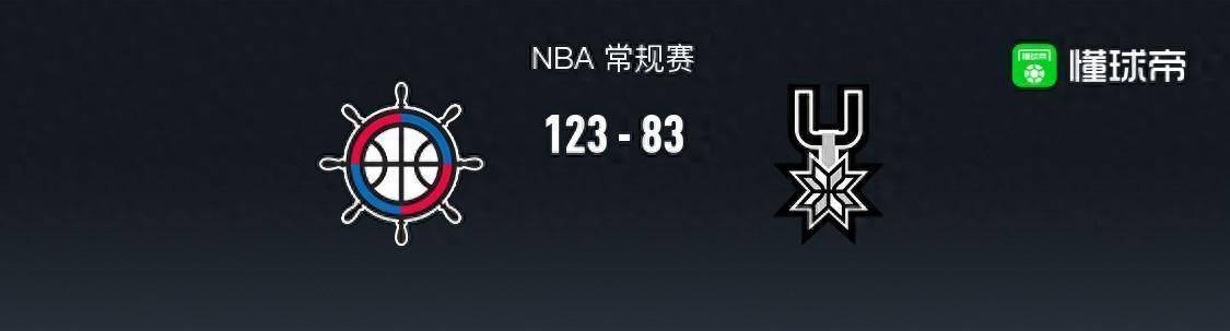 NBA战报：快船123-83马刺队，科怀-莱昂纳德21+3+4